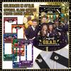 Graduation Hollow Out Large Photo Frame Background Cloth For Photography