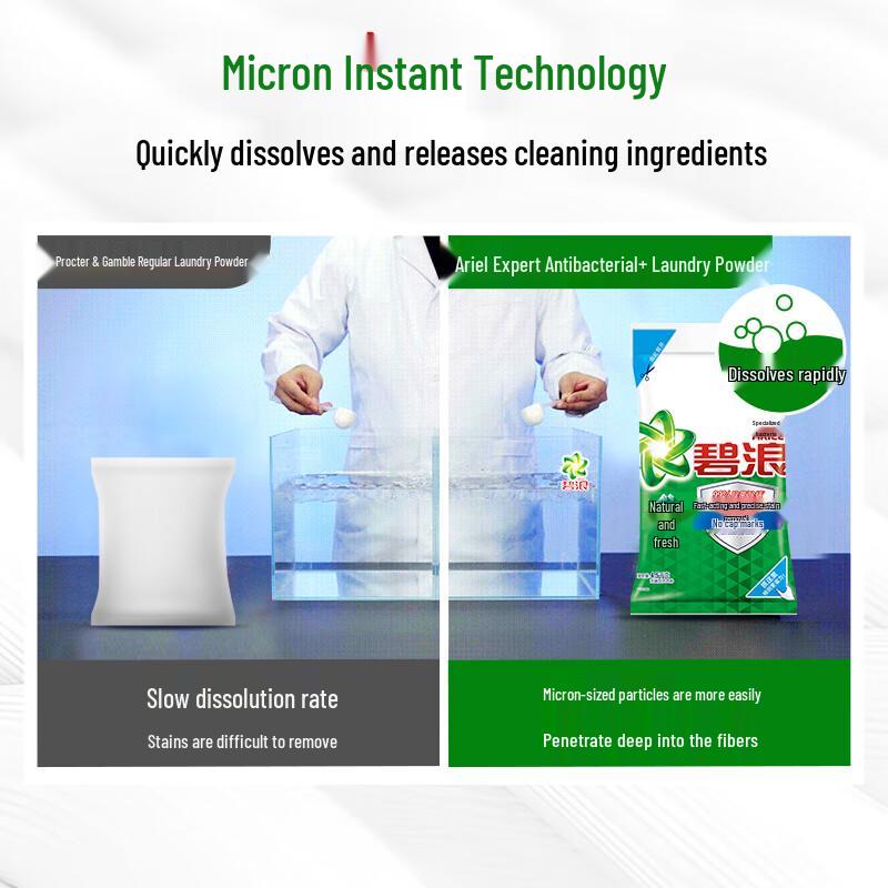 Bold Natural Fresh Antibacterial Laundry Detergent Powder