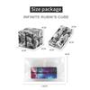 Infinity Magic Cube Starry Sky Square Puzzle Toys Four Corner Maze Toys Children Adult Decompression Relaxing Hand-Held Toy Gift