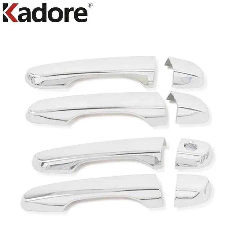 For Hyundai Cantus Creta Ix25 2014 2015 2016 2017 2018 Chrome Car Door Handle Cover Trim Side Handles Catch Cap Accessories