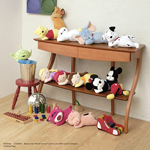 MORIPiLO Ariel Body Pillow, Disney Sleeping Pillow (S), Approx. 30cm, Skin-Friendly Micro Fabric, Large Plush Toy, Green, Disney, Morishita Pillows