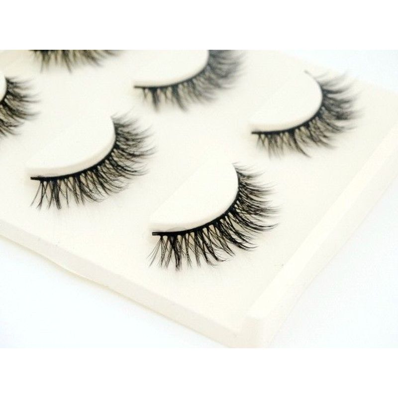 Aimo - Set of 3 Pairs: Volume Crisscross False Eyelashes