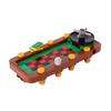 Set de Accesorios de Bloques de Construcción de Ciudad Máquina de Mahjong Consola de Juegos Muebles Sofá Cama Piano Refrigerador Juguete Mini Ladrillos Floristería