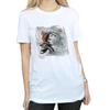 Marvel Womens/Ladies Ant-Man Art Sketch Cotton Boyfriend T-Shirt