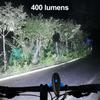 Kids Bicycle Shark Horn Light Waterproof USB Rechargeable 120dB High Decibels 400 Lumens Universal Night Riding Road Bike Headlight Front Lamp