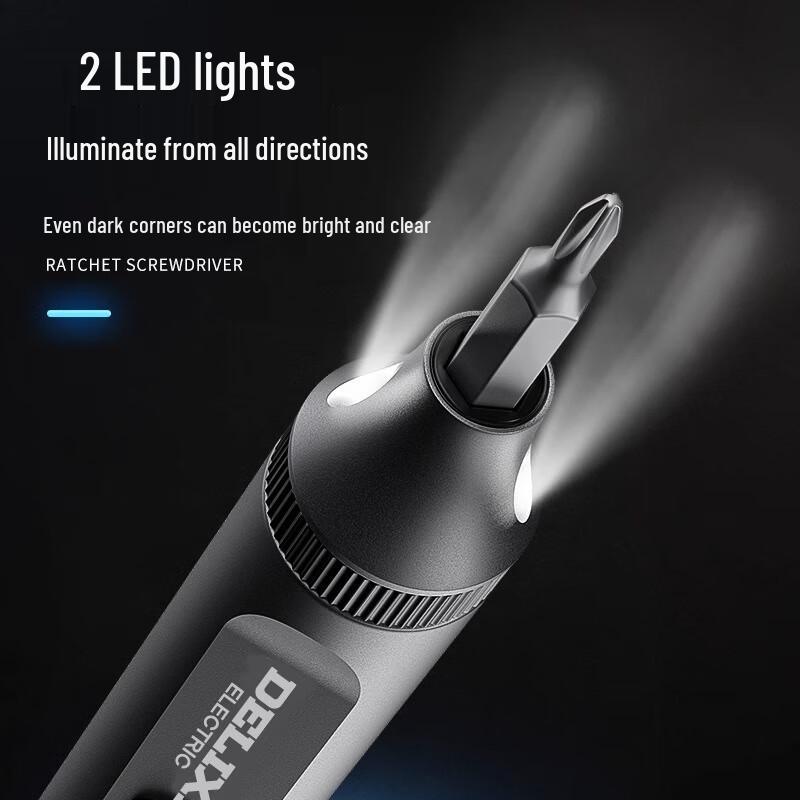 Deli Mini Precision Rechargeable Electric Screwdriver Set