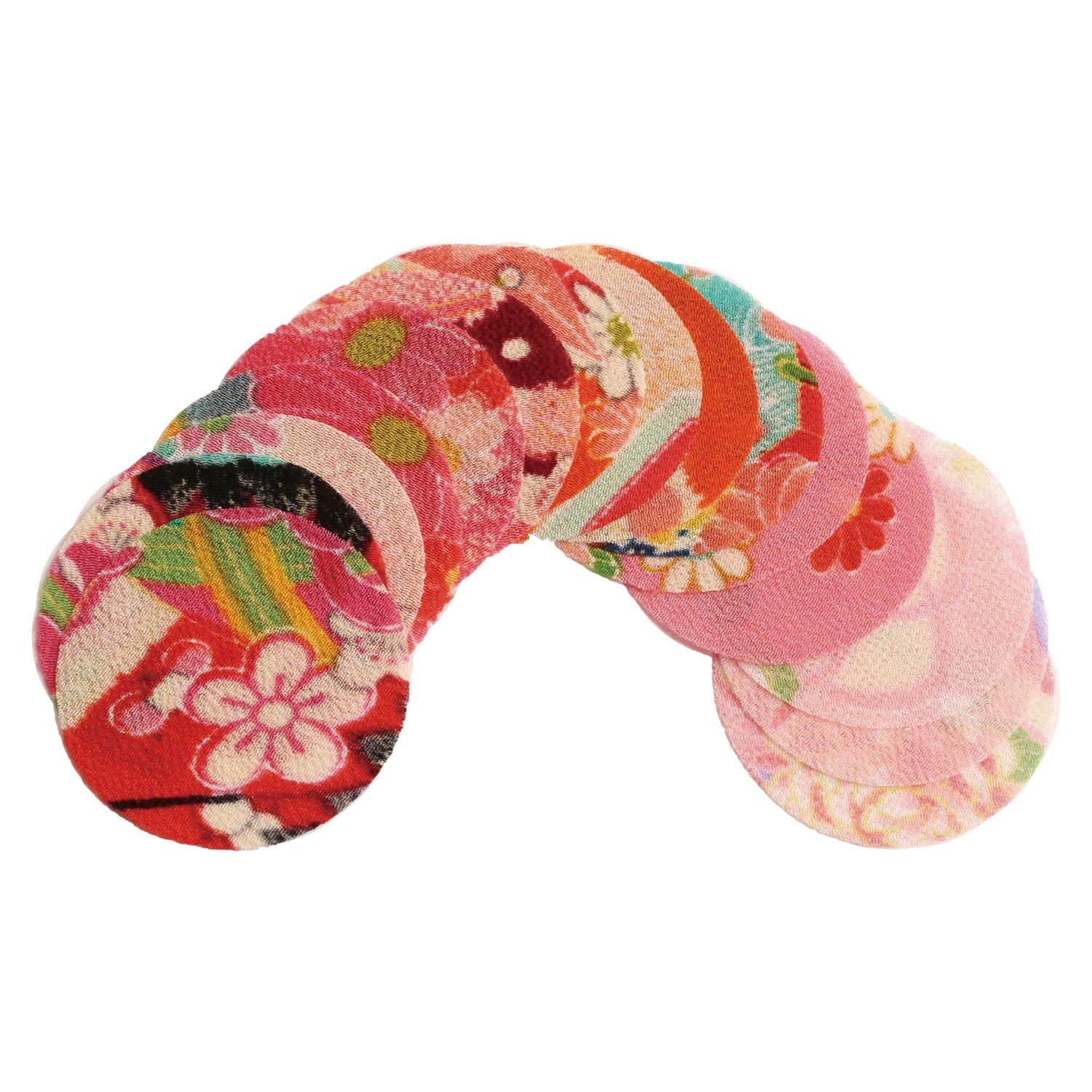 

Nippon Chuko NBK Chirimen Craft Round Ichigoe Chirimen 15 Craft Supplies Pattern, 50mm, Pieces, S57G50,