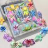 3D Flowers Nail Mold Diy Silicone Nail Tools Hawaii Hibiscus Flower Petal Nail Design Silicone Molds Nail Art Carving Template