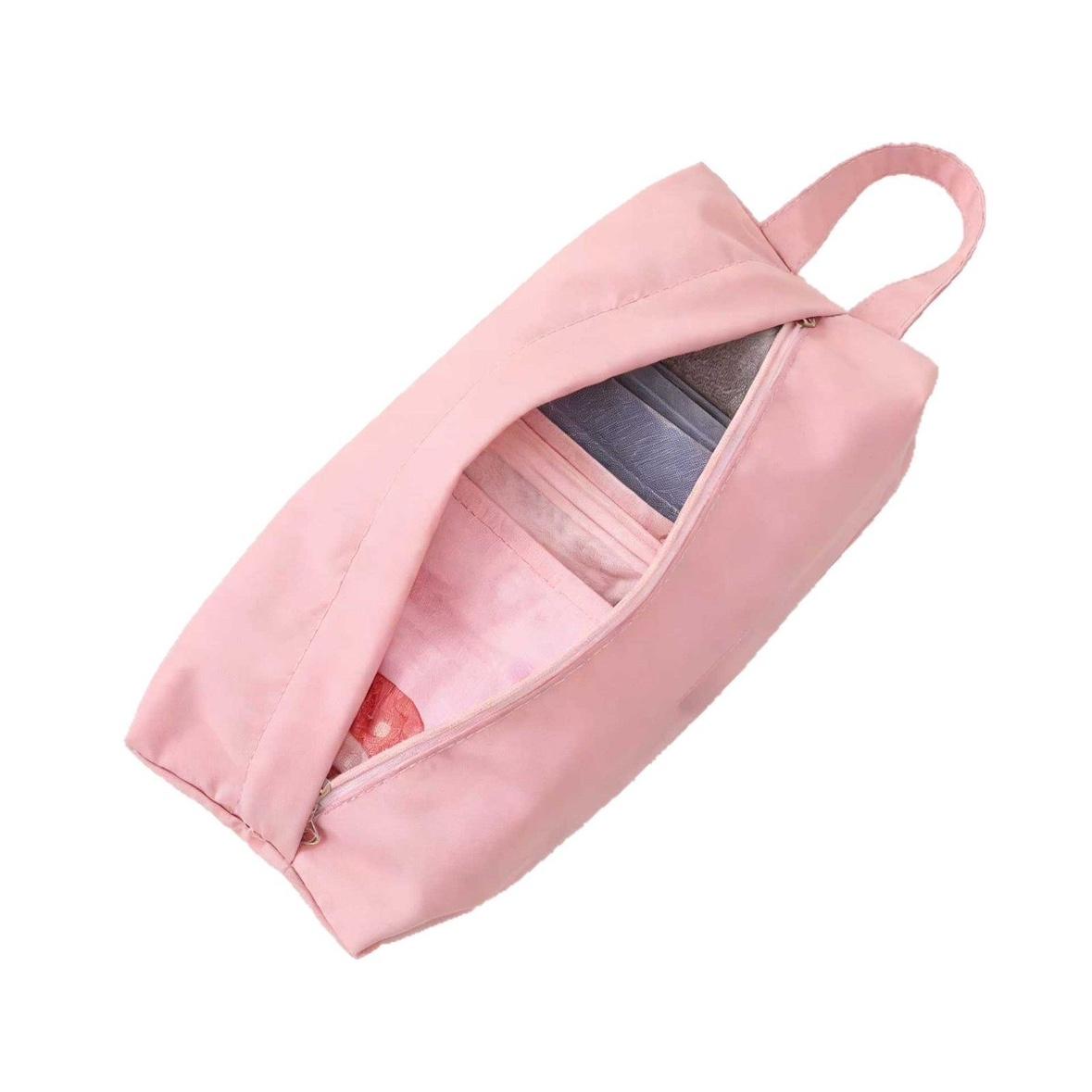 

Underwear Storage Bag Socks Waterproof Clothes Sorting Bags Portable Travel Clothes Storage Organizers Home Storage Organization 1pcs розовый
