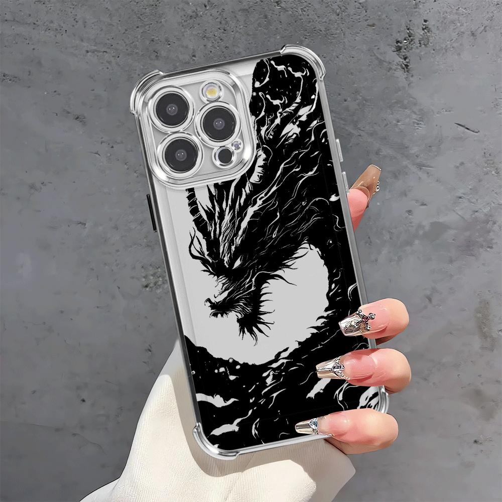 Cool Dragon Case for Apple iPhone 17 Pro Max 12 Plus 16 Pro Air 14 13 11 15 16e Phone Cover