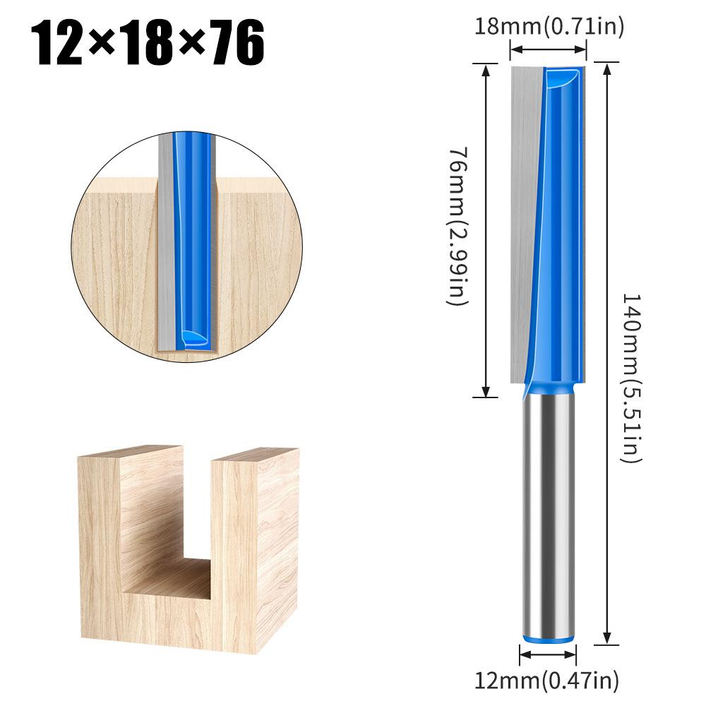 Extended Bottom Cleaning Cutter Diameter 10,16 Trimming Cutter Woodworking Milling Cutter Bakelite Milling Cutter Keyhole Opening Straight Knife