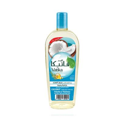 Hair Oil Coconut Oil - Enriched Coconut, Rosemary & Vitamin E - 180ml - Volume & Trickness Hair For Fine, Thin and Limp Hair