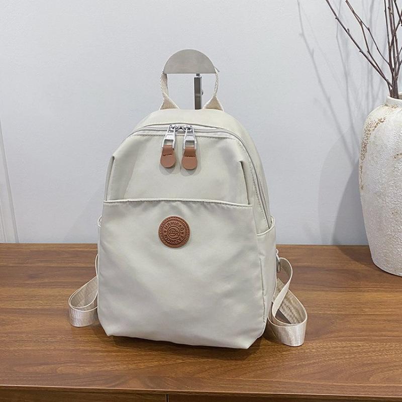Schoolbag Backpack Women's 1011 New Travel Oxford Cloth Lightweight Small Backpack Versatile Fashion Large Capacity Commuter School Bag