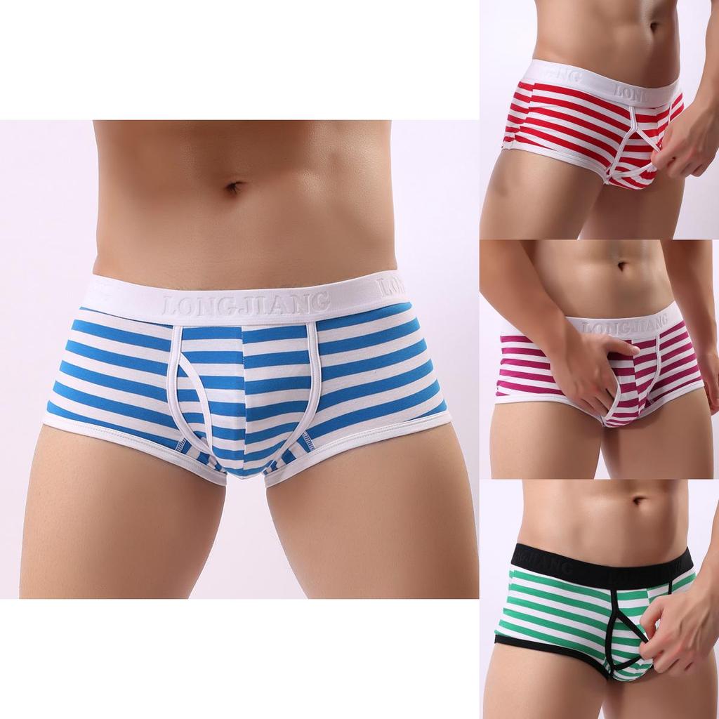 Premium Quality Men Breathable Soft Cotton Underwear Briefs With Bulge Pouch Design For Everyday Comfort