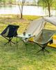 New camping swivel swivel integrated frame and full storage super easy to unfold and weight comes with storage easy to load capacity 120kg [iClimb]