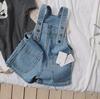 Children Overalls Pants Summer Autumn Boy's Jeans Suspenders Shorts Casual Girl's Strap Pants
