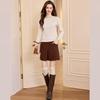 Women's Beaded Lace Knit Sweater