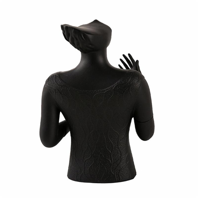 Portable Head Bust Stand Mannequin Decorative Head Mannequin Bust Organizers For Jewelry Display In Retail Settings