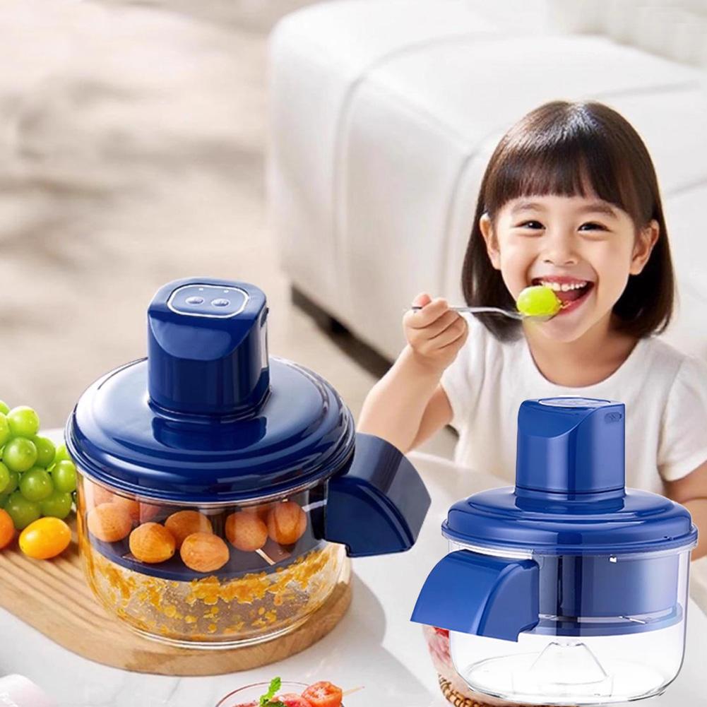 New Automatic Fast Small Fruit Peeler Portable Wireless for Home Fruit Cake Maker Kitchen Tools House Accessories Items Gadgets