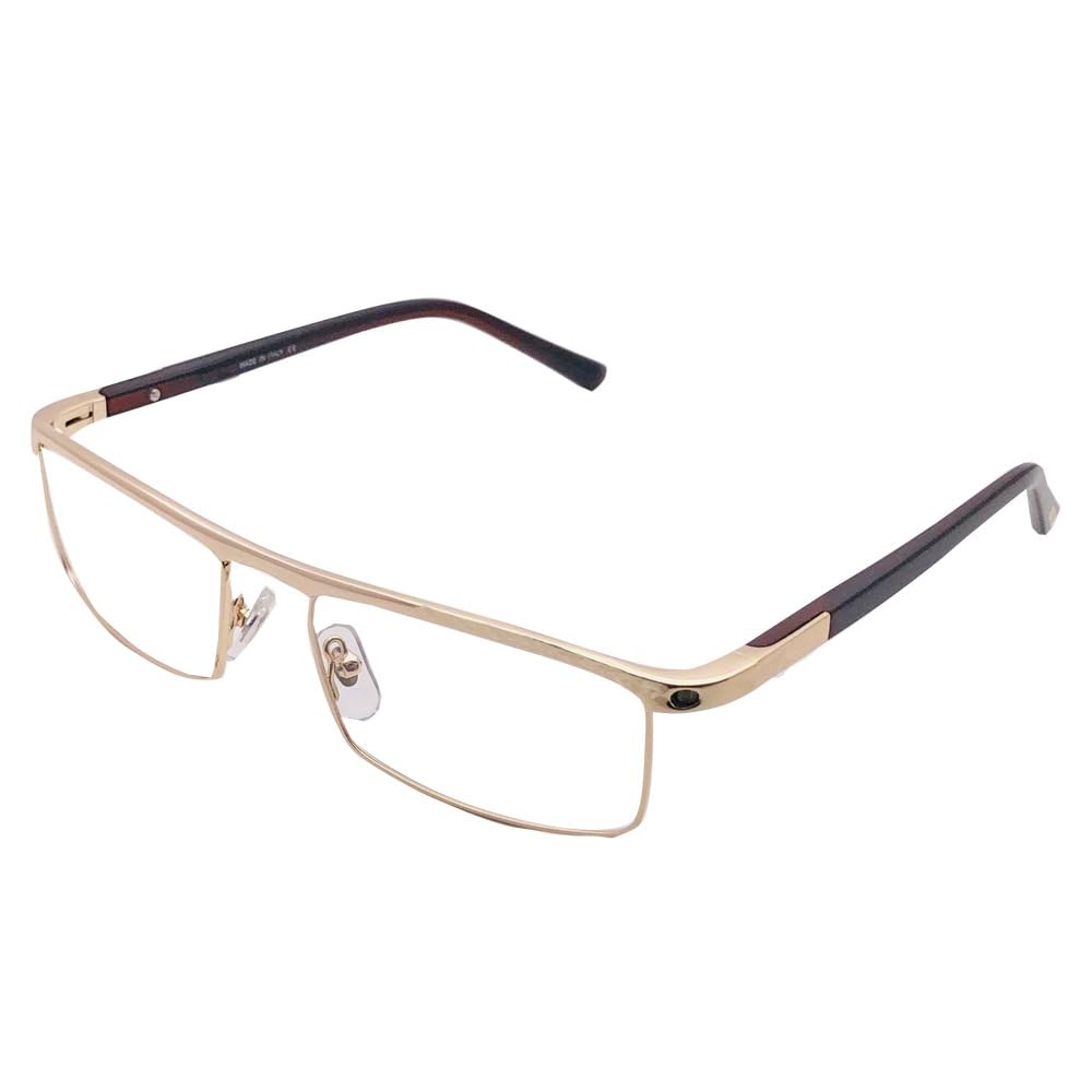 RSINC Оправа с ободком/очки/очки, Для мужчин и женщин, Спортивная тележка золотисто-коричневая 8100816 C4 56-17-140 тележка Золотисто-коричневая 8100816 Тележка