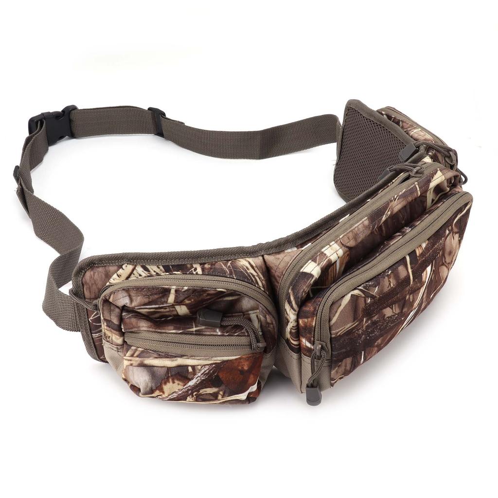 Tool Belt Bag Multifunctional Camouflage Belt Bag Multipurpose Tool Storage Waist Bag for Outdoor Camping