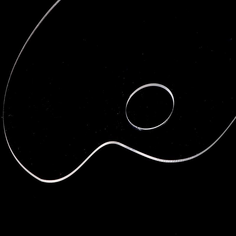 1 Stk. Transparente Acryl Künstlerfarben Mischpalette Aquarellpalette Pigmenttablett