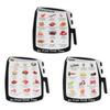 3Pcs Kitchen Cooker Magnet Guide Vegetable Meat Seafood Frozen Food Cooking Times Reference1