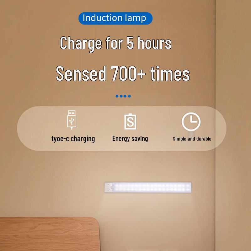Ultradünner LED Smart Bewegungssensor Lichtstreifen für Küche, Kleiderschrank, Schlafzimmer oder Weinschrank