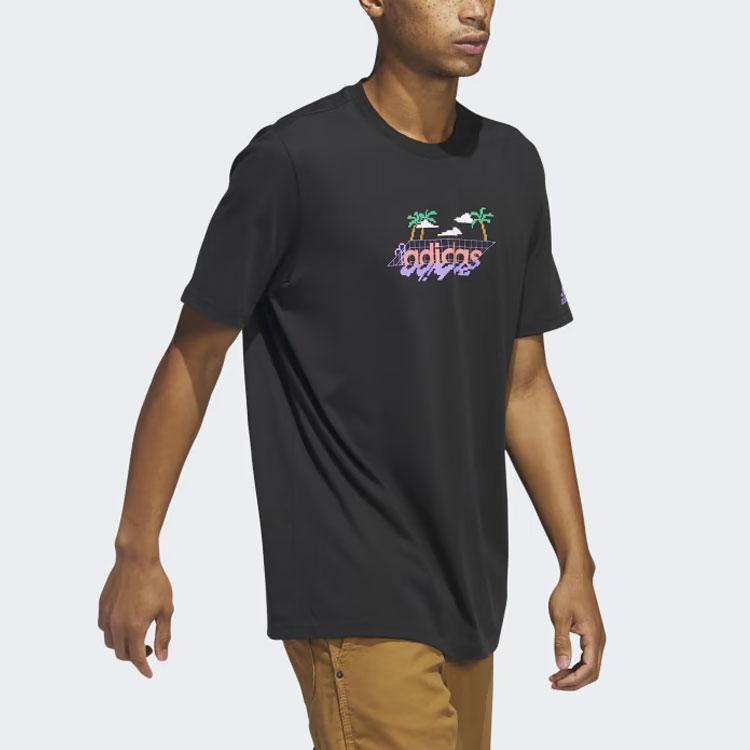 New Adidas T Shirts Men's Black HS2530