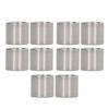 Stainless Steel Coupling Nut M10 SUS304 M10 X 14 X 13mm for DIY Tools, Machinery, Automotive, and Home Use