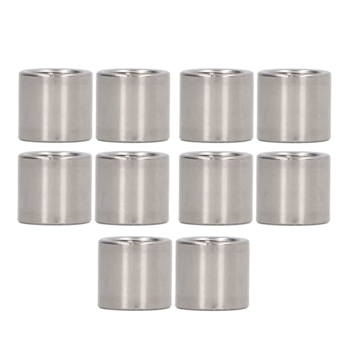 Stainless Steel Coupling Nut M10 SUS304 M10 X 14 X 13mm for DIY Tools, Machinery, Automotive, and Home Use