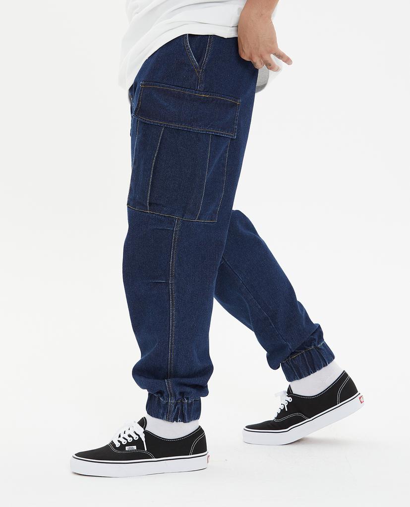 Oldi Denim Jogger Pants (Blue)