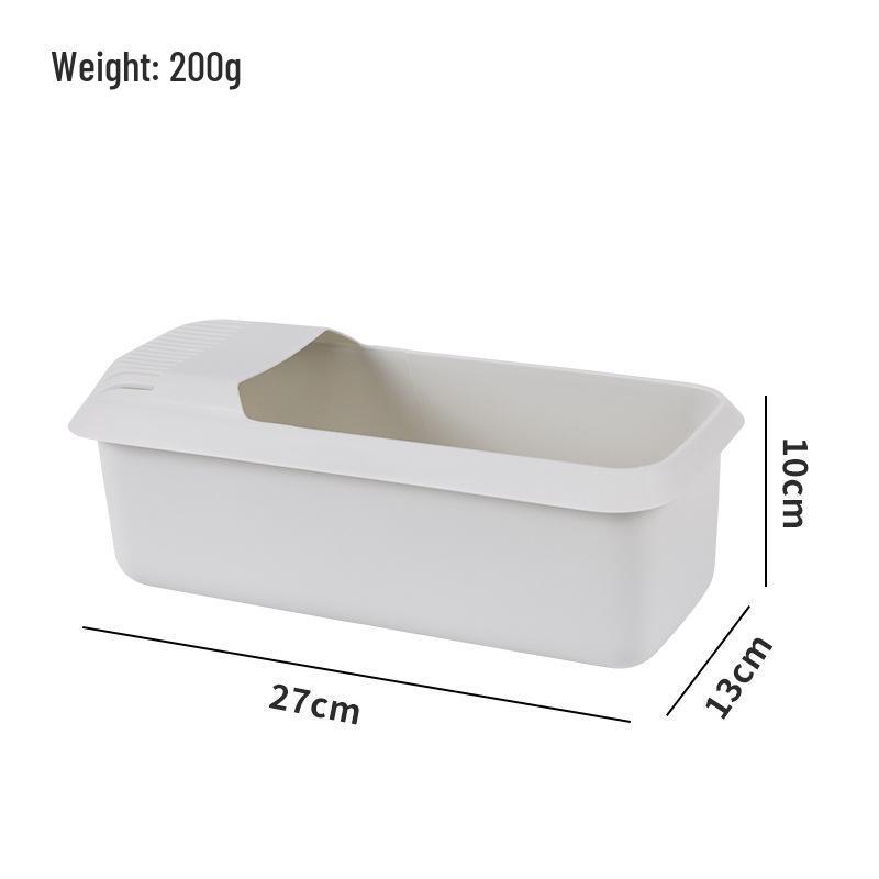 Two-in-One Plastic Spaghetti and Noodle Cooking Storage Box