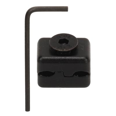 Arrow Rest Clamp Buckle Aluminum with Wrench Arrow Rest Buckle Clip for Adjusting Bowstring
