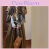 Spring Korean Style Girl Knit Sweater And Short Skirt Set With Asymmetric Splicing For Casual Wear
