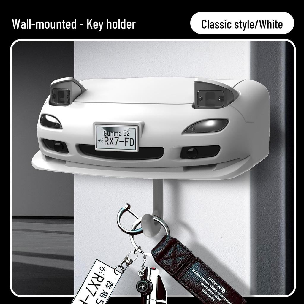 Wandmontierter RX-7 Autoscheinwerfer Schlüsselhalter & Dekoration