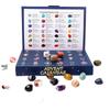 24Pcs Natural Stones Christmas Crystal Advent Calendar Gemstone Stone Learning Kit  Teens