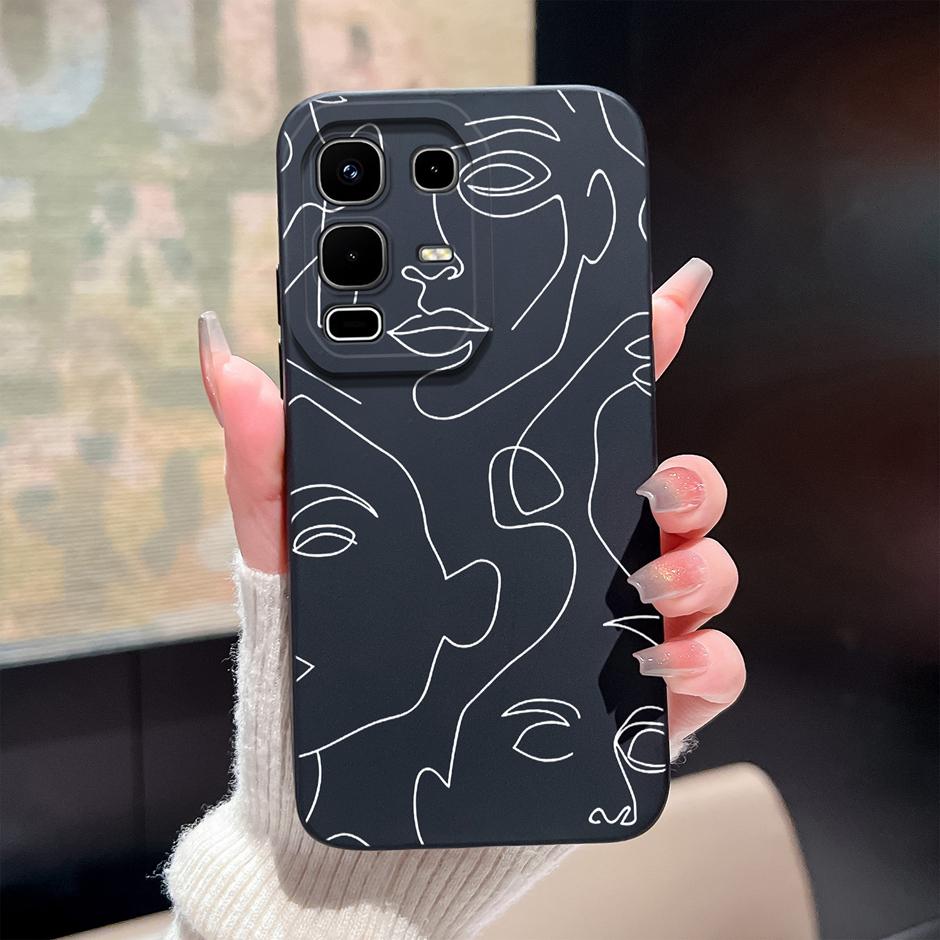 Case For Infinix Note 50 Pro Plus 50x 50s 4G 5G Cute Dinosaur Cartoon Design Shockproof Soft Silicone Bumper Back Cover Fundas