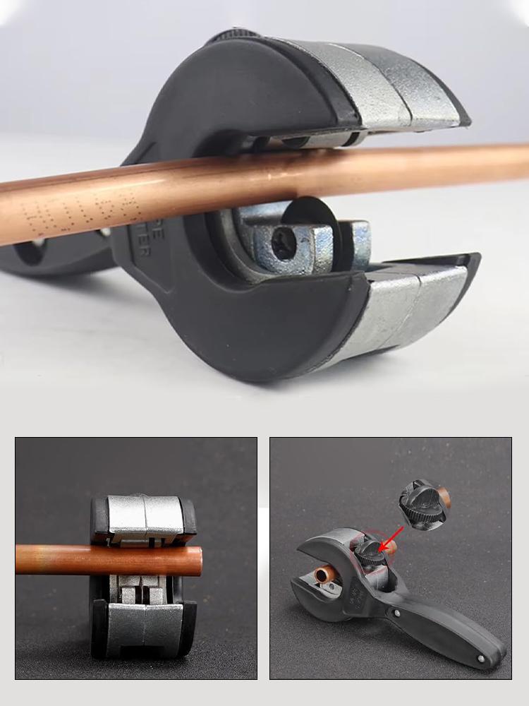 1pcs Ratchet Tube Pipe Cutter For Cutting 8-29mm Stainless Steel Copper Aluminium Ratchet Scissors PU/PP Hose Cutting Hand Tools