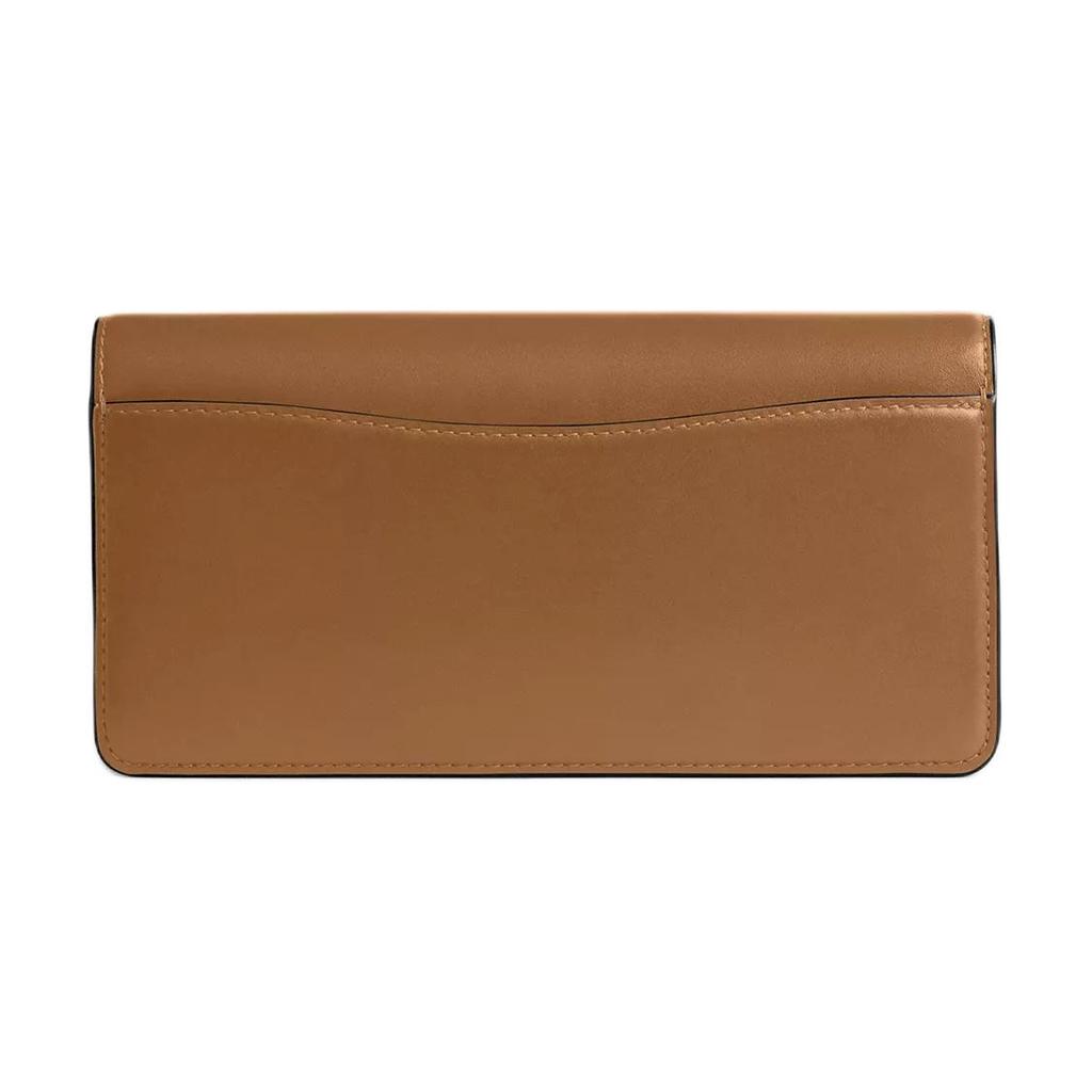 Coach Essential 21 Gold Metal Fastening Crossbody Wallet Women Wallet Honey-Brown CW586-B4T7J