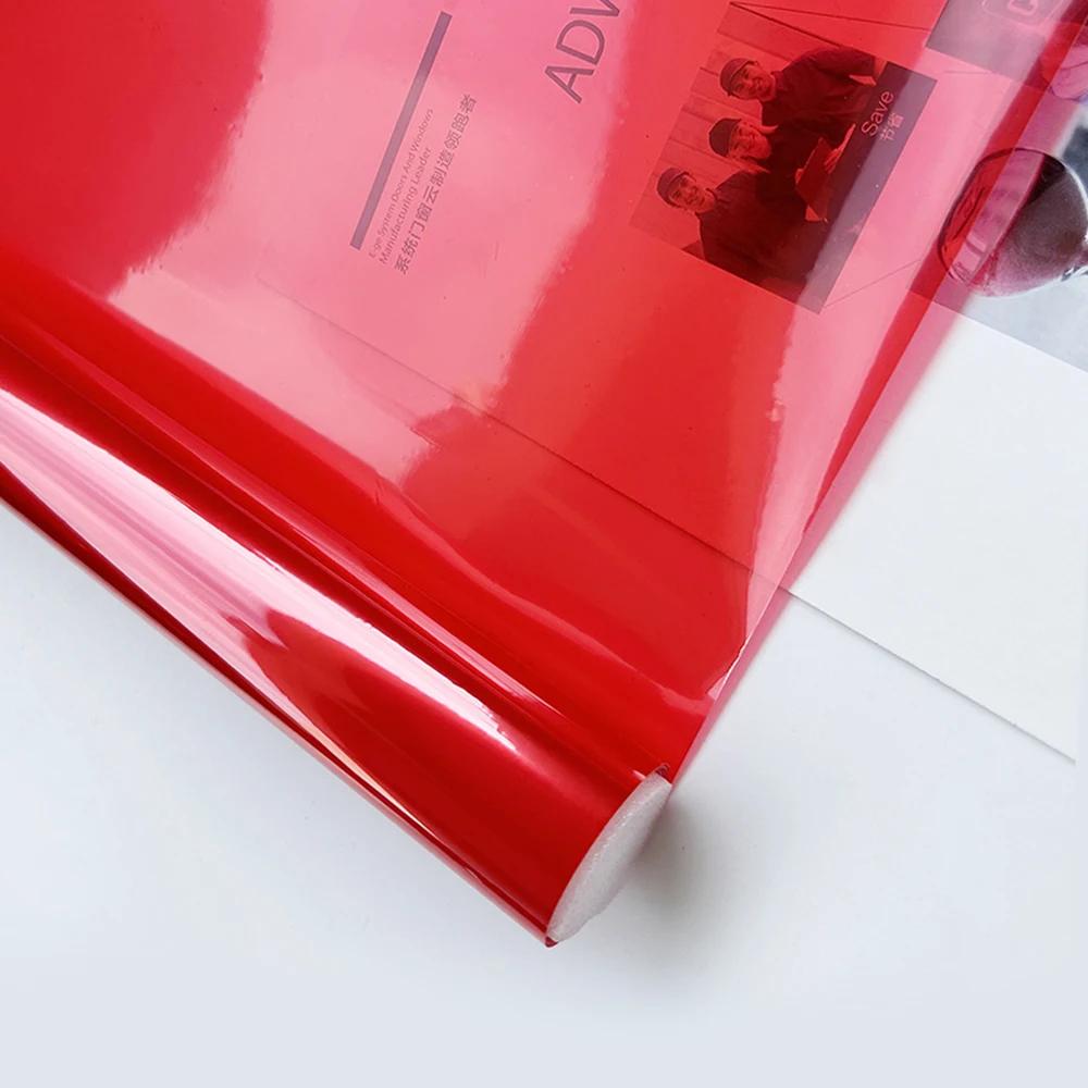 30*100/150/200cm Chameleon Car Headlight Taillight Stickers 30X120cm Gloss Transparent Black Smoke PVC Film Foil 100x30cm