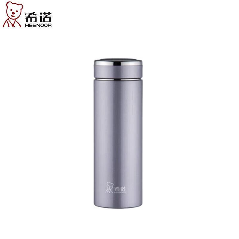 HEENOOR 400ml Stainless Steel Insulated Travel Mug with Filter