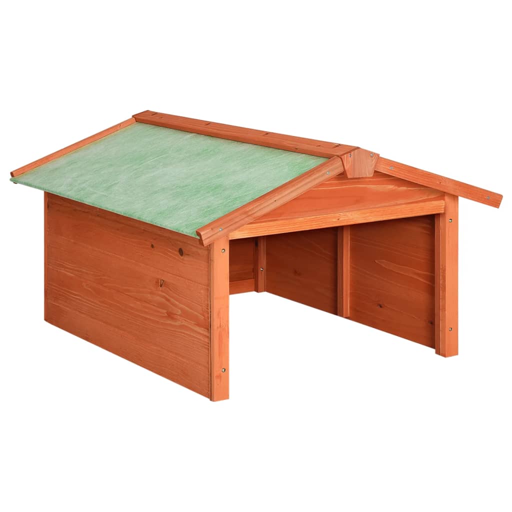 Vidaxl Garage per Tosaerba Robotico, 72X87X50, Legno Massello di Abete