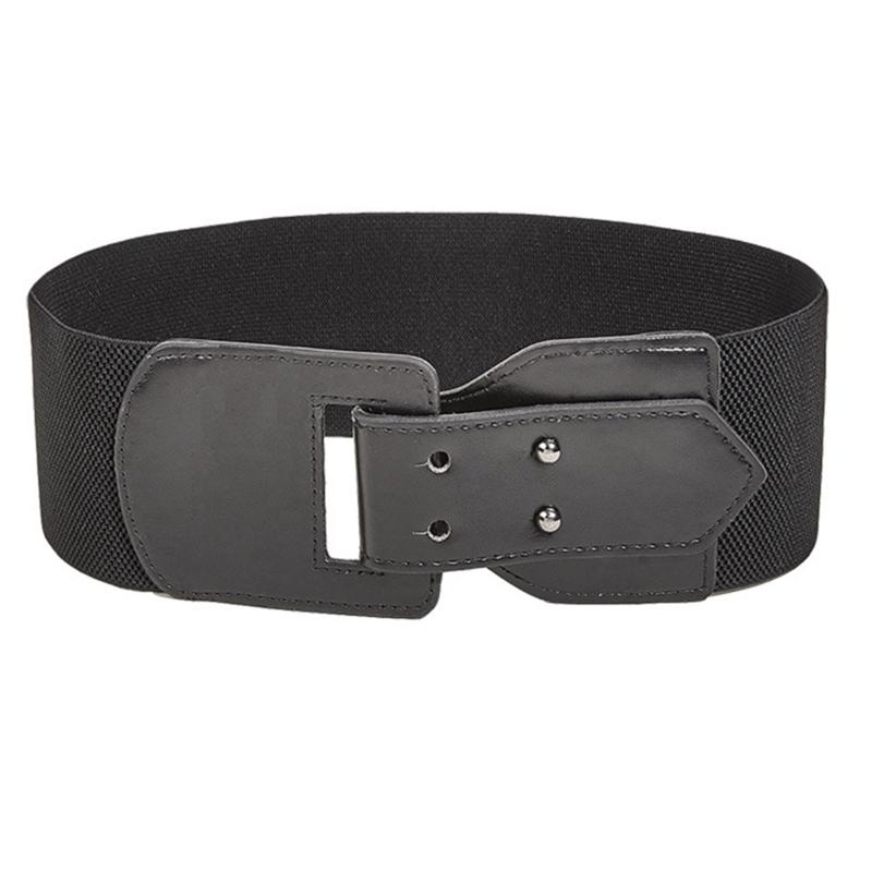 

Women Shirt Wide Waist Belt Vintage Elegant Elastic Rope Universal Waist Belt Women Dress Shirt Wide Waist Seal Corset 1