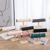 Jewelry Display Stand for Bracelets Bangles with Wooden Base Showcase Organizer Rack