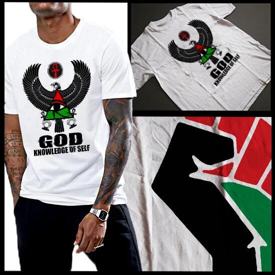 

Kemet T-Shirt Ancient Egyptian Winged GOD African Culture pharaoh new Cotton Tee S