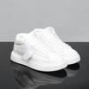 Scarpe alte con suola spessa da uomo, nuove scarpe traspiranti mid-top per l'autunno, scarpe rialzanti da uomo TK