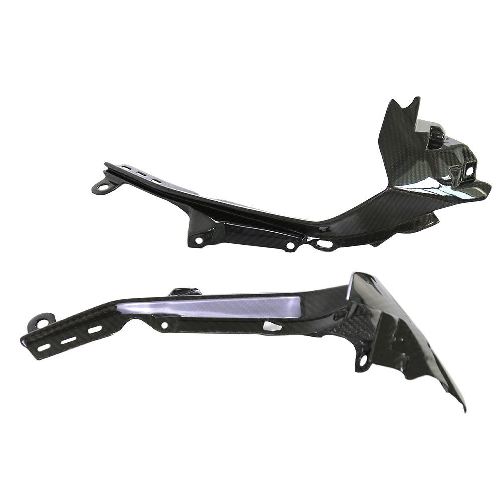 Yamaha R6 Carbon Fiber Front Side Fuel Tank Panel (2017+)