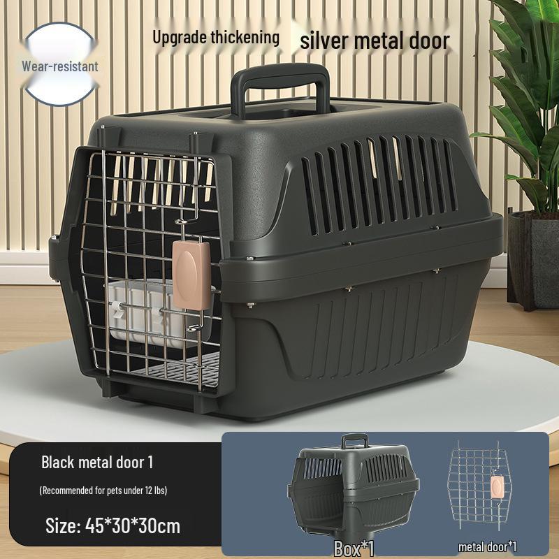 Portable Pet Airline Carrier: Space Capsule Cat Bag & Dog Cage for Small/Medium Pets