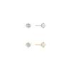 [925 Silver] 1 Carat Moissanite Earrings_De0003